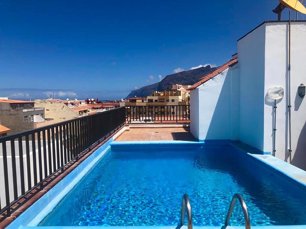 Los Angeles 3 Bed Apartment With Pool Puerto de Santiago  Dış mekan fotoğraf