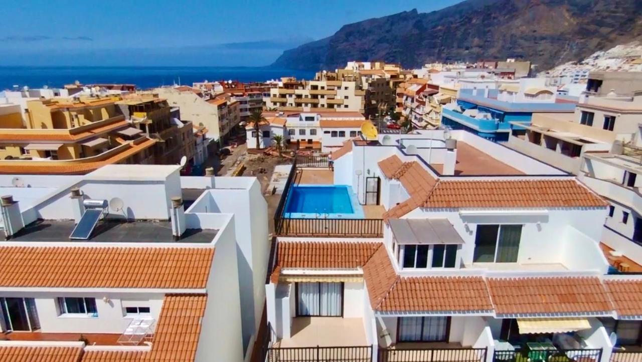 Los Angeles 3 Bed Apartment With Pool Puerto de Santiago  Dış mekan fotoğraf